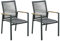 Gravidus Stapelstuhl Davina 2er Set: Modern, platzsparend