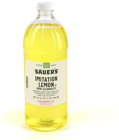 Sauer's Estratto di limone imitazione, 1 litro (confezione da 1)