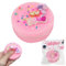 Pink Taba Squishy, Valentines Day Gift for Kids Squishy Squeeze Spielzeug Taba Squishy Keks Stressabbau Spielzeug Squishy Ultraweiches Biscuit Stress Relief Spielzeug Valentine's Day Birthday