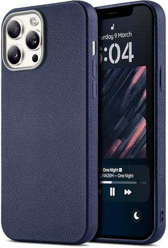 BEZ Phone Case for iPhone 13 Pro Case, Soft TPU Ultra-Slim Protective Cover for iPhone 13 Pro, Shockproof, Anti-Scratch, Dark Blue Navy