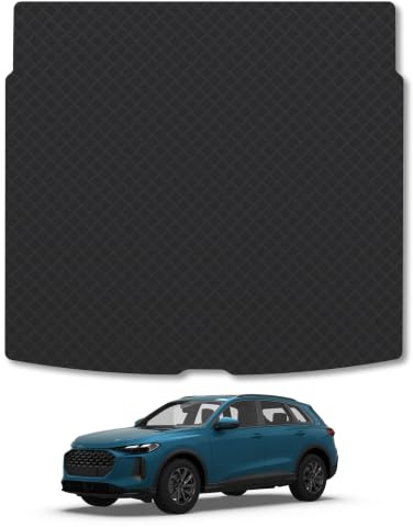 Audi Q5 (2025+) 3mm Rubber Boot Mat | Tailored Fit Durable Boot Liner Full Coverage Protection Waterproof Accessories Easy Clean Anti Slip Made in the UK