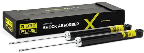 RIDEX PLUS 854S1575P 2x Stoßdämpfer Stossdämpfer Gasdruck Hinten Kompatibel mit AUDI A4 Avant 8K5, B8 8F0513035D 8F0513035J 8F0513035N