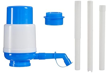Bomba de Agua Manual Adaptable para garrafas de 3, 5, 8,10, 25 L