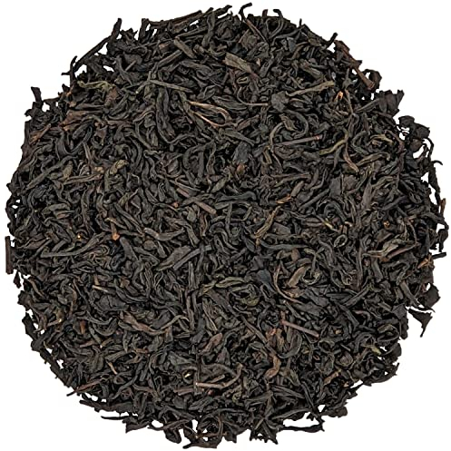 Lapsang Souchong Pine and Oak Smoked Black Loose Leaf Tea by Simpli-Special for Hot or Iced Tea (100g in Resealable Pouch)