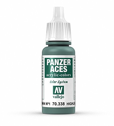 Vallejo Panzer Aces 17 ml Acrylic Paint - Highlight German I Feldgrau