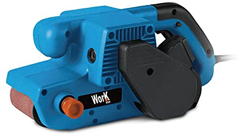 WORKMEN WPB900BC Ponceuse à Bande, 900 W, Bleu