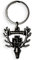 Rammstein Schlüsselanhänger Waidmanns Heil metallic, Offizielles Band Merchandise