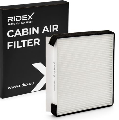 RIDEX 424I0269 Innenraumfilter Pollenfilter Höhe: 20 Breite: 195 Länge: 240 Kompatibel mit HYUNDAI ix35 LM, EL, ELH i30 Schrägheck PDE, PD, PDEN i30 GD i30 CW FD i20 Schrägheck GB, IB