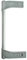 Spares2go Door Handle for Hotpoint Fridge Freezer (Granite)