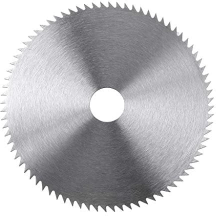 Yintiod Lame de scie circulaire ultra fine en acier - 125 mm - Diamètre d'alésage : 20 mm - Pour travail du bois