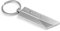 Skoda 000087010BH Schlüsselanhänger Metall Anhänger Keyring Schriftzug, Silber