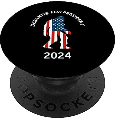 Desantis pour le président 2024 PopSockets PopGrip - Support et Grip pour Smartphone/Tablette avec un Top Interchangeable