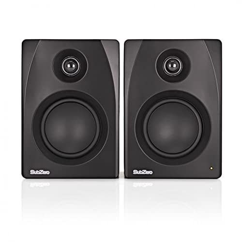 SubZero diffusori per DJ - Monitor da studio attivi Coppia 60W RMS Classe D