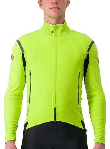 Castelli 4522511 PERFETTO RoS 2 JACKET Jacket Men's ELECTRIC LIME/DARK GRAY M