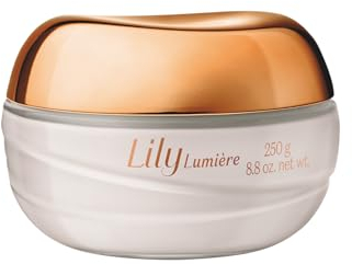 O Boticário Lily Lumiere Satin Body Cream - 250g, 48-Hour Hydration, Skin Moisturizer, Floriental Woody Fragrance, Cruelty-free, Made in Brazil