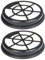 Donkivvy 2 Pcs Vacuum Cleaner Filters Replacement for Bush Bagless Cylinder VCS35B15K0D-70 Washable Pre-Filter Parts