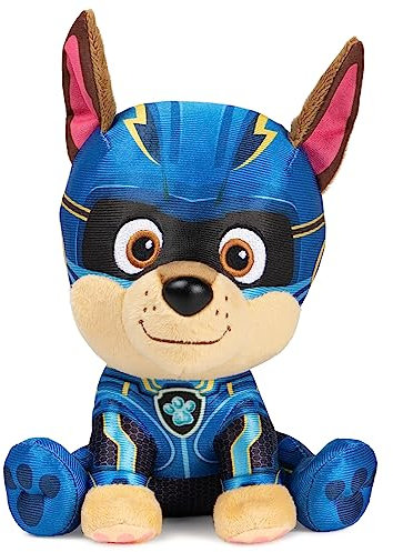 GUND Paw Patrol The Mighty Movie Chase Stofftier, offiziell lizenziertes Plüschtier ab 1 Jahren, 15,2 cm