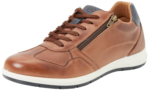 ara Herren Finn Sneaker, Marrone,Blue, 43 EU