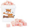 Lokum 2,5kg Turkish Delight Lokum mit Rosenaroma Rose/Gül Lokum mit natürlichem Rosengeschmack Türkischer Honig glutenfrei vegan Türkische Süßigkeit zum Snacken, als Geschenk -