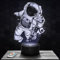 Nachtlicht für Kinder Astronaut Raketedeko kinderzimmer. Geschenk Weihnachten Junge 4, 5, 6, 7, 8, 9, 10 Jahre. Nachttischlampe Astronaut Rakete Kosmonaut Raumschiff
