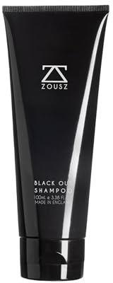 ZOUSZ Champú para Barba para Hombres - Black Oud Limpiador, Vitalizante y Nutritivo Lavado Diario para Barba que Contiene Ingredientes Naturales y Orgánicos + PRO-Vitaminas - 100 ml