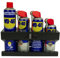 WD40 Double TT Lubricant Spray Can Holder Bracket Straws Trade Van Mount Steel
