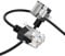 Thzzhnno Câble Ethernet Cat6A à 90 Degrés Coudé à Gauche 3M, Flexible Fin et Ultra LAN fin Câble Raccordement Ethernet Cat6 Rj45 jusqu'à Haut Débit 10Gbit/s 550MHz pour PC, Routeur, Imprimante