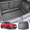 CDEFG Kompatibel mit VW T-ROC 2017-2023 2024 2025 Kofferraumwanne TPE Kofferraummatte Wasserdicht Anti-Staub Wanne Car Cargo Trunk Tray Auto T ROC 2025 Zubehör