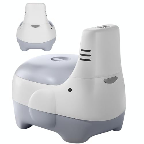 UBRAVOO Töpfchen für Kinder, Hautfreundliches Baby Töpfchen mit Rückenlehne&Spritzschutz,Abnehmbarer Praktisches Töpfchen Baby mit Deckel,ab 1 Jahr