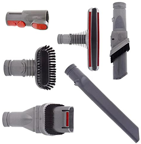 getuse Kit di 6 spazzole di ricambio per aspirapolvere Dyson V8 V7 senza fili
