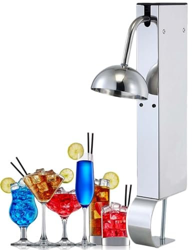 vnmudzeo GlacièRe Verticale Au Co2 pour Verres à BièRe, pour BièRe, Vin Whisky, 28 W, Refroidisseur Instantané De Boissons en Acier Inoxydable, 6 Secondes/Verre