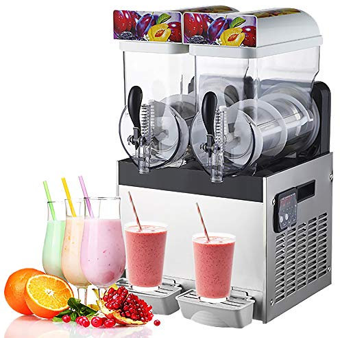 Máquina de granizados para Uso Comercial, doméstico, de Cocina, de Oficina, de Restaurante, de Bar y de cafetería. Máquina para Preparar Margaritas congeladas y máquinas para Enfriar Bebidas.
