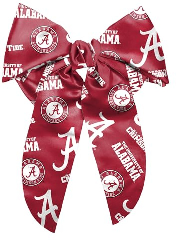Littlearth NCAA Alabama Crimson Tide Big Bow Hair Clip