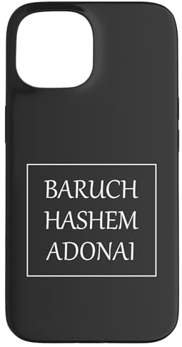 Baruch Hashem Adonai Blessed be the Name of the Lord Case for iPhone 15