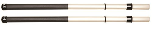Vater Drumsticks VMAS - Spezialsticks - Acoustick™ Rute Rods Dowels - Schwarzer Griff