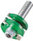 Trend CraftPro Tongue and Groove Router Cutter Bit, 1/2 Inch Shank, 3.2mm Cut Length and 9.5mm Cut Diameter, Tungsten Carbide Tipped, C158X1/2TC