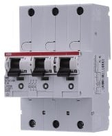 LS principal (SHU) E-Char.,25kA, 63A, 3x ABB S751/3DR-E63
