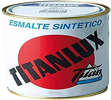 Titanlux - Esmalte sintético, Blanco mate, 375 ML (ref. 001057738)