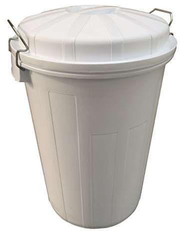 Denox DEN084 Cubo Industrial 95 litros. Blanco, ø495x730 mm