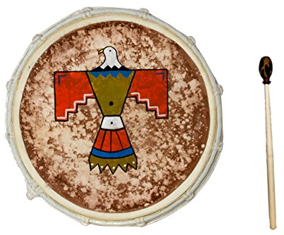 40cm Grosse Schamanentrommel Donnervogel Rahmentrommel Trommel Drum Djembe