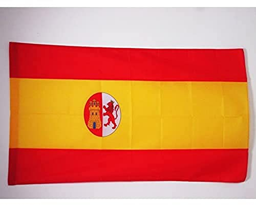 AZ FLAG - Drapeau Espagne Première République 1873-1874 - 90x60 cm - Drapeau Espagnol Republicain 100% Polyester Avec Fourreau et Cordelette - Pavillon 50 g