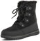 Donna Trapuntato Corto La Neve Inverno Pelliccia Ecologica Caldo Durevole Impermeabile Stivali - 3 - BLK36 AYC0520