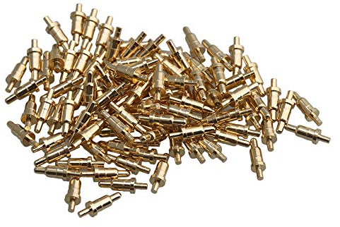 100 Stück Pogopin Durchmesser 0,8 mm Länge 6 mm Federdrucksonde Pogo Pin