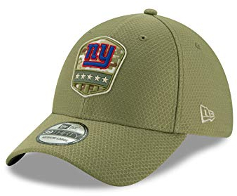 New Era New York Giants On Field 2019 Salute to Service Olive 39Thirty Cap - L-XL (7 1/8-7 5/8)