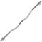 4ft / 5ft Hantel Curlstange Straight Home Gewichtheber Bar, 25 Mm Durchmesser, Laden Sie 120 Kg für Anfänger und Profis,Curl,4FT
