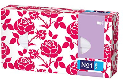 bella No.1 Papier Taschentücher 3-lagig 6er Pack (6 x 90 Tücher)