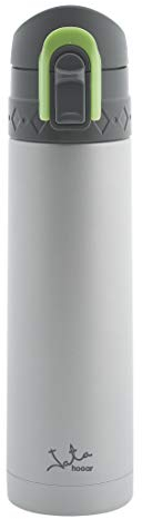 Jata Hogar 826 Termo de Viaje, Acero Inoxidable, Gris y Verde, Pequeño