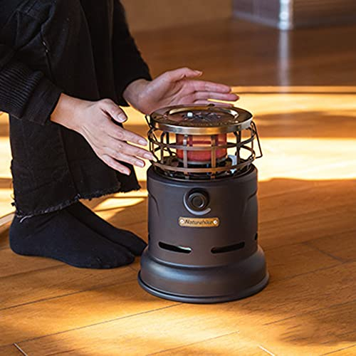 YKYR Riscaldatore A Gas Stufetta A Butano per Campeggio, Stufa A Gas Portatile, Potenza di Fuoco Regolabile, Riscaldamento Surround A 360 °, for Esterno, Patio