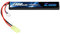 Zeee 2S Lipo Batterie 7.4V 25C 1300mAh Stick-Type Lipo Batterie pour Les Modèles Airsoft