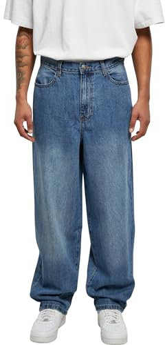 Urban Classics Jeans 90's, middeepblue, 32 Uomo